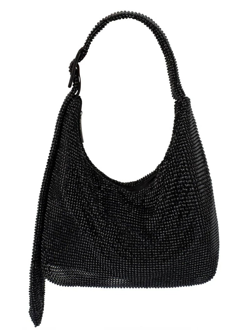 OLGA BERG CALYPSO CRYSTAL MESH BAG