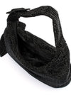 OLGA BERG CALYPSO CRYSTAL MESH BAG