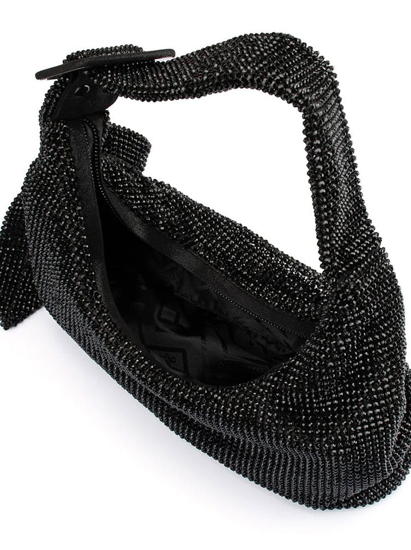 OLGA BERG CALYPSO CRYSTAL MESH BAG