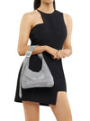 OLGA BERG CALYPSO CRYSTAL MESH BAG