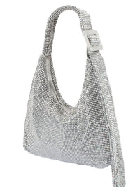 OLGA BERG CALYPSO CRYSTAL MESH BAG