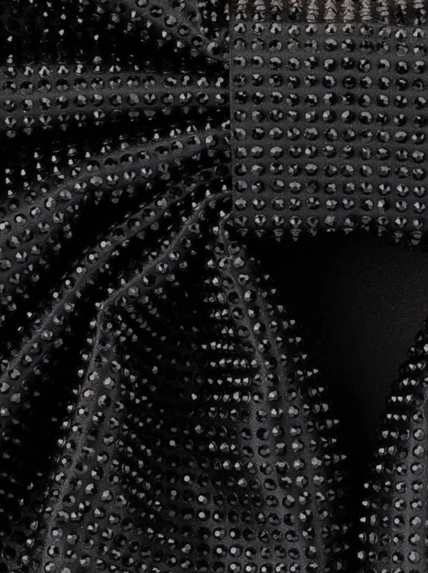OLGA BERG DREW CRYSTAL BOW BAG