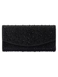 OLGA BERG EMMA CRYSTAL CLUTCH