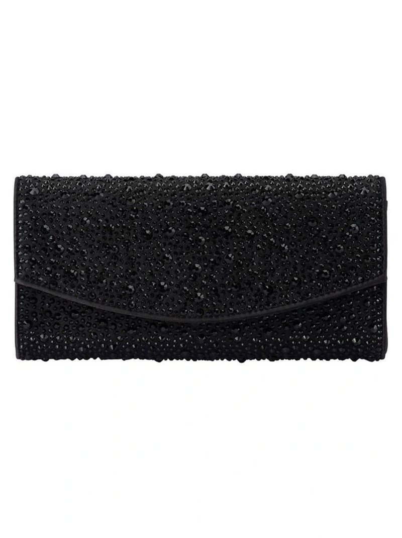 OLGA BERG EMMA CRYSTAL CLUTCH