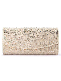 OLGA BERG EMMA CRYSTAL CLUTCH