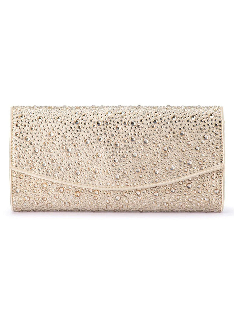 OLGA BERG EMMA CRYSTAL CLUTCH