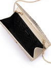 OLGA BERG EMMA CRYSTAL CLUTCH