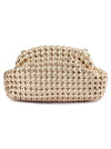 OLGA BERG EVERLY HAND WOVEN CLUTCH