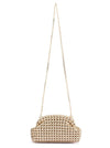 OLGA BERG EVERLY HAND WOVEN CLUTCH