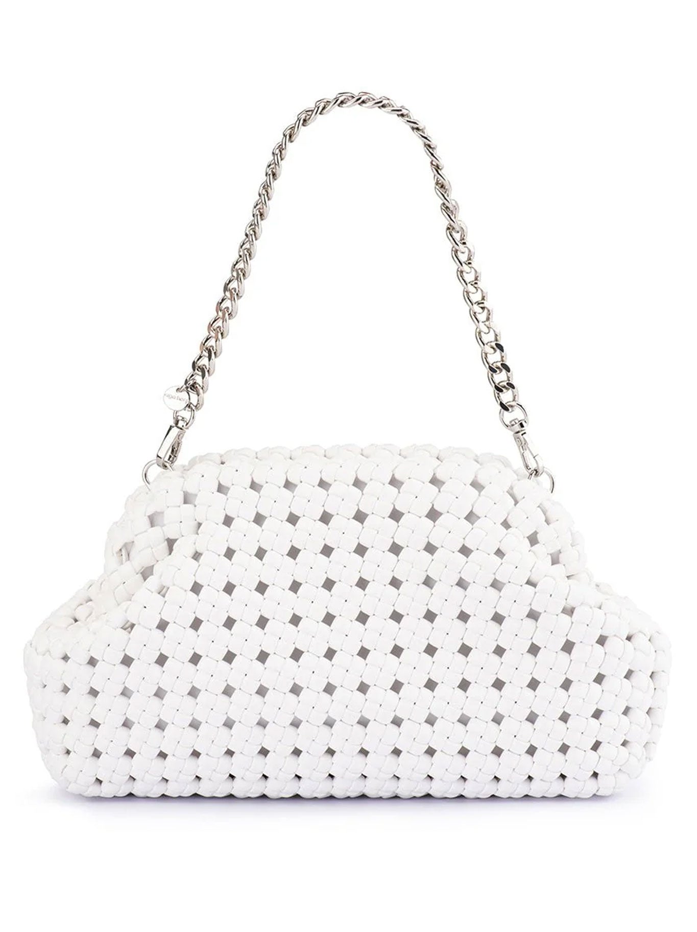 OLGA BERG EVERLY HAND WOVEN CLUTCH