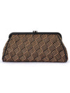 OLGA BERG LOIS WOVEN BAG