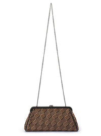 OLGA BERG LOIS WOVEN BAG