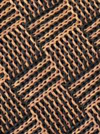 OLGA BERG LOIS WOVEN BAG