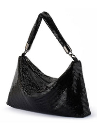 OLGA BERG MARILLA MESH ZIP TOP BAG