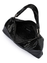 OLGA BERG MARILLA MESH ZIP TOP BAG