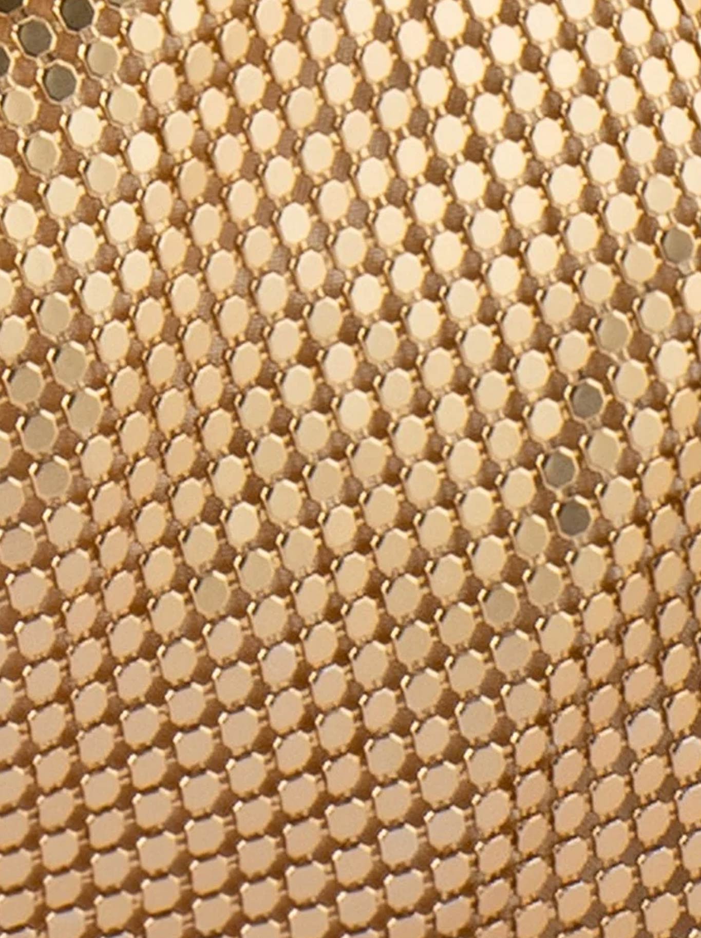 OLGA BERG MARILLA MESH ZIP TOP BAG
