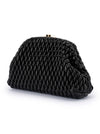 OLGA BERG PAIGE TEXTURED CLUTCH