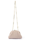 OLGA BERG PAIGE TEXTURED CLUTCH