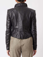 ONCE WAS CHIARA LEATHER JACKET