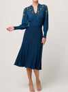 ONCE WAS AMOR BELTED KNIT DRESS