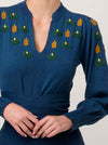 ONCE WAS AMOR BELTED KNIT DRESS