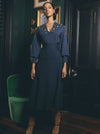 ONCE WAS AMOR BELTED KNIT DRESS