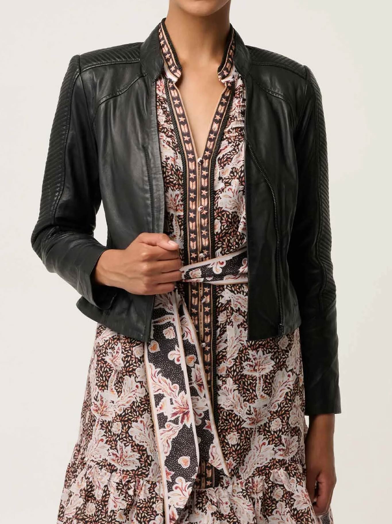 ONCE WAS BLAIRE LEATHER JACKET