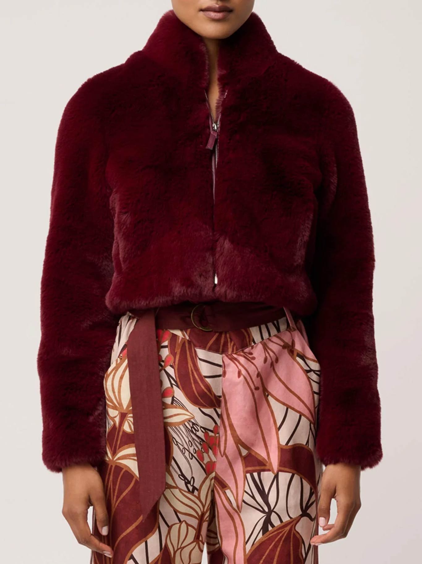 ONCE WAS DAWN FAUX FUR JACKET