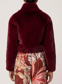 ONCE WAS DAWN FAUX FUR JACKET