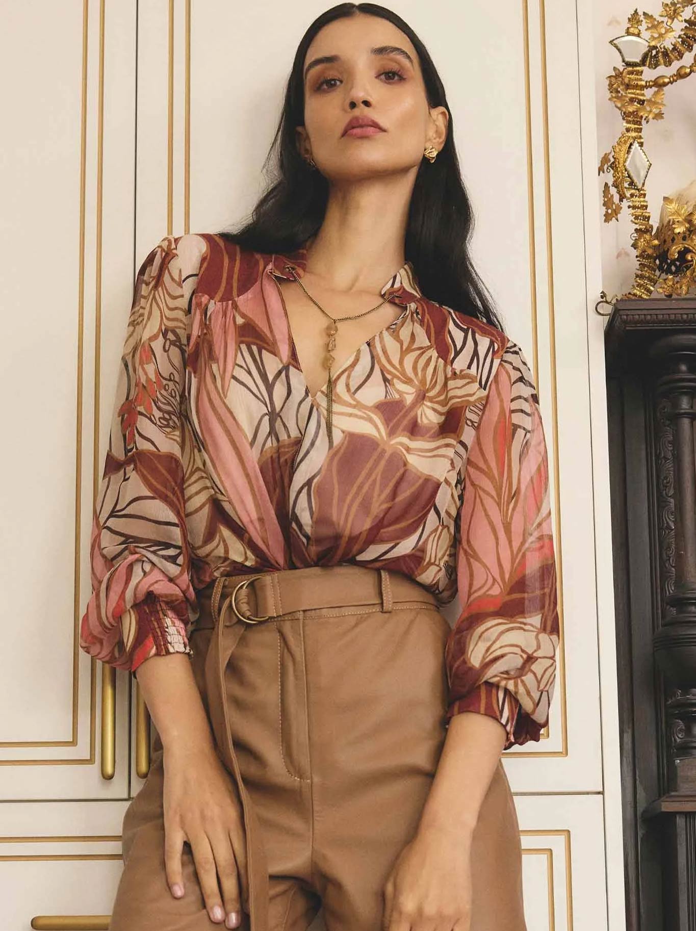 ONCE WAS FREYA BLOUSE