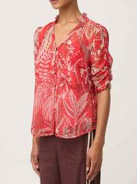 ONCE WAS LUNETTE BLOUSE