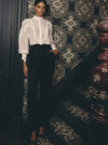 ONCE WAS SCARLETT FAUX SUEDE PANT