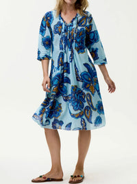 ONE SEASON MIDI POPPY DRESS