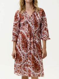 ONE SEASON MIDDY POPPY DRESS
