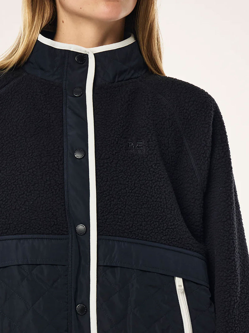 P.E NATION TECHNIQUE QUILT JACKET