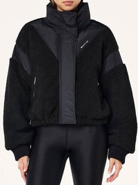 P.E NATION DISTRICT CROP JACKET