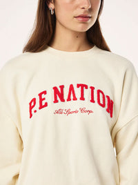 P.E NATION HERTIAGE SWEAT
