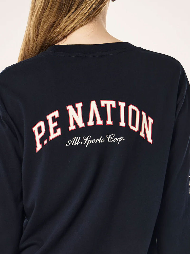 P.E NATION SURGE LONG SLEEVE TEE
