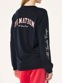P.E NATION SURGE LONG SLEEVE TEE