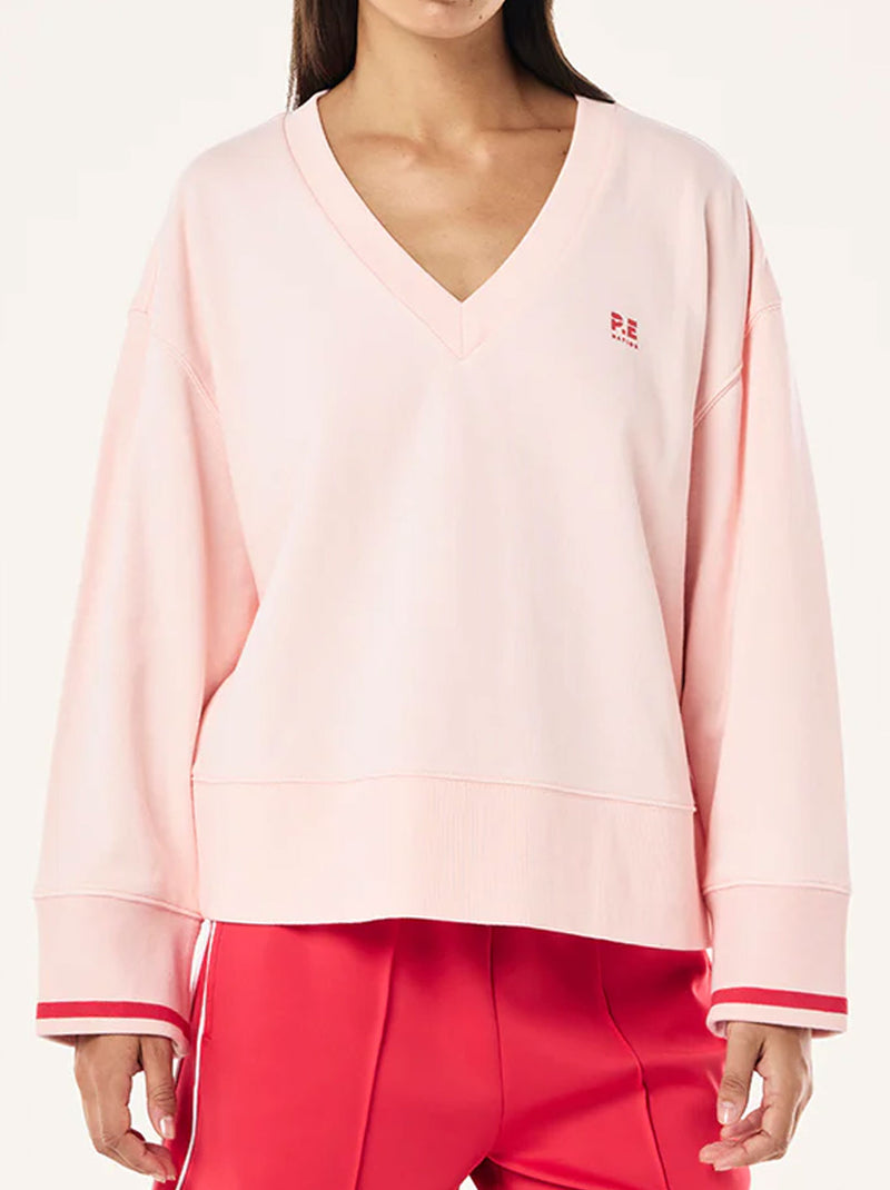 P.E NATION COURTSIDE V NECK SWEAT