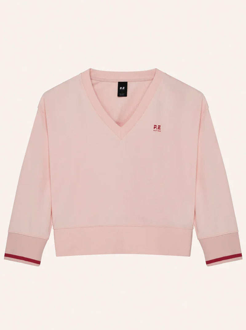 P.E NATION COURTSIDE V NECK SWEAT