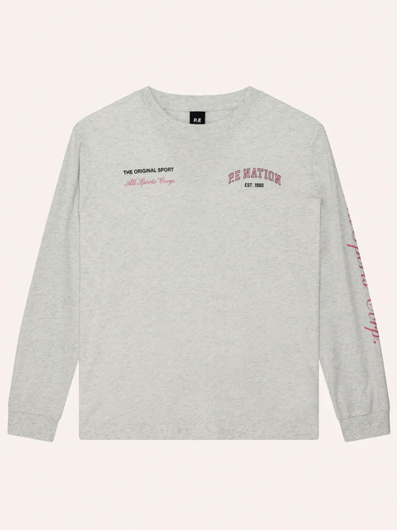 P.E NATION BASE LONG SLEEVE TEE