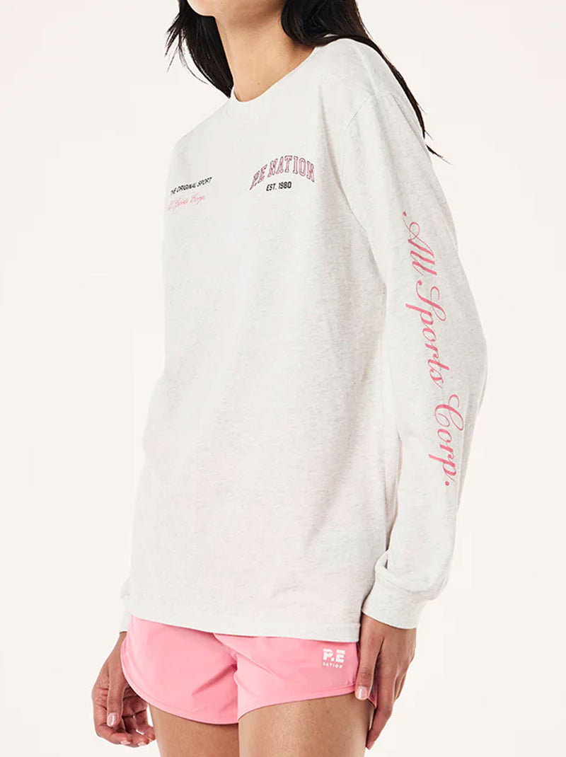 P.E NATION BASE LONG SLEEVE TEE