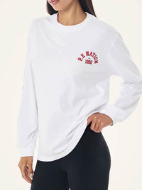 P.E NATION ESTABLISHED LONG SLEEVE TEE