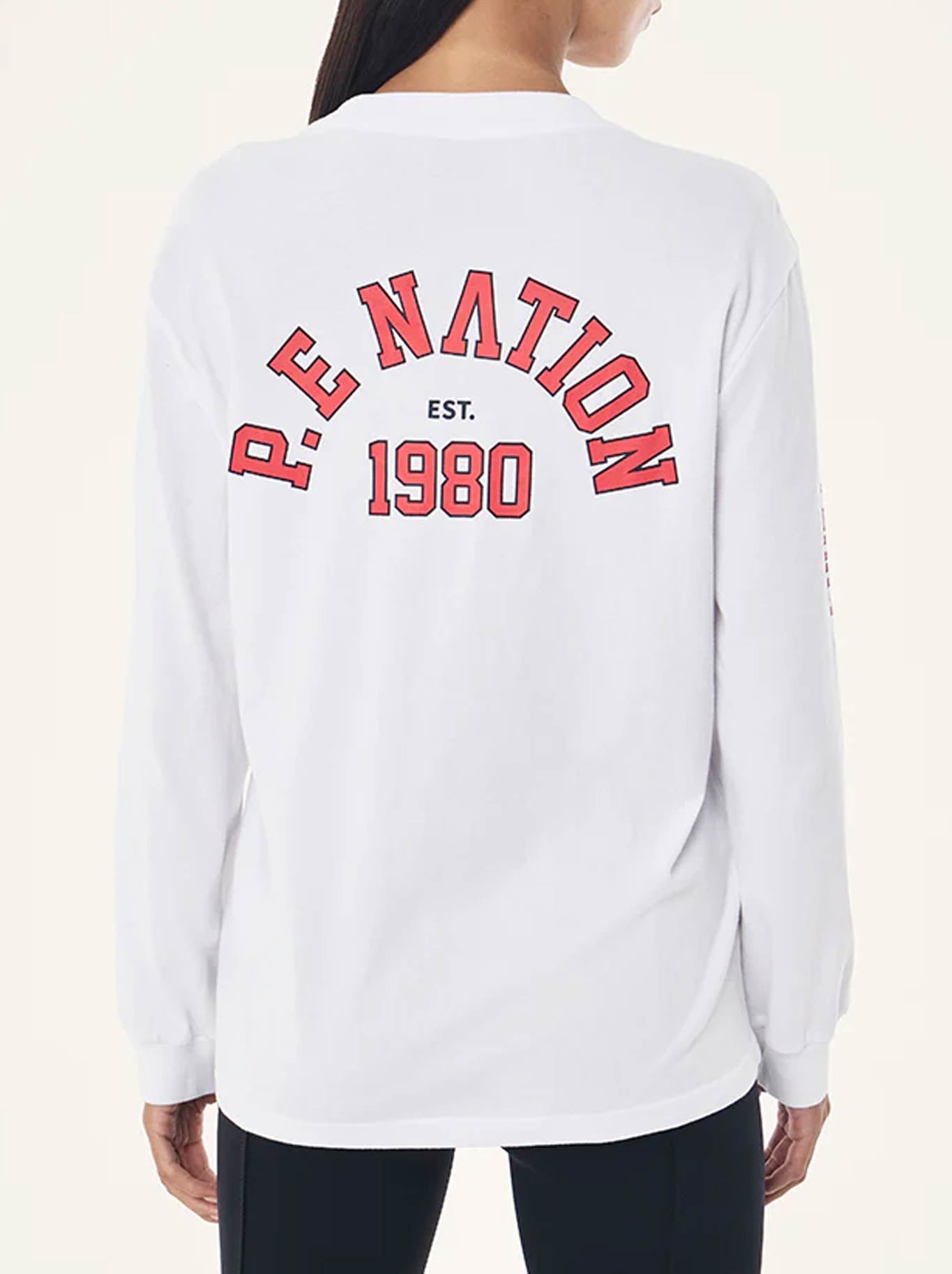P.E NATION ESTABLISHED LONG SLEEVE TEE