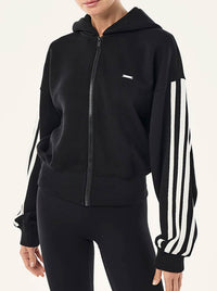 P.E NATION FLIP SIDE ZIP THRU HOODIE