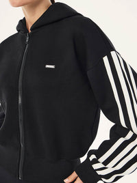 P.E NATION FLIP SIDE ZIP THRU HOODIE