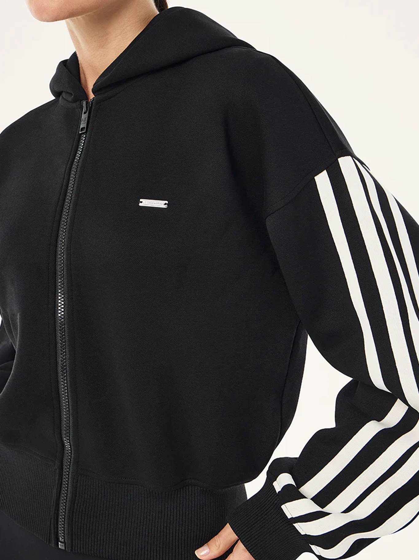 P.E NATION FLIP SIDE ZIP THRU HOODIE