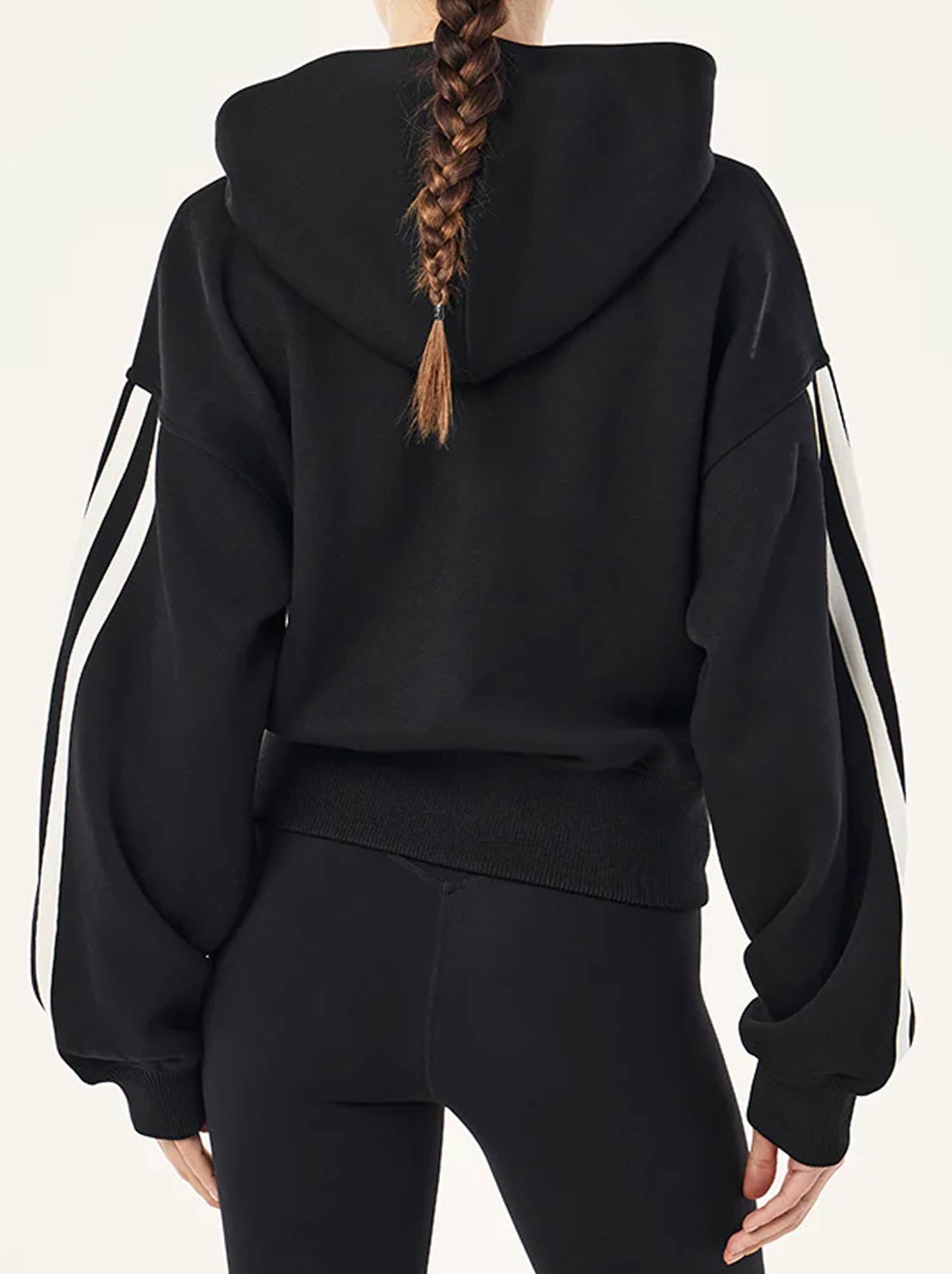 P.E NATION FLIP SIDE ZIP THRU HOODIE