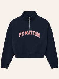 P.E NATION LEGACY QUARTER ZIP SWEAT